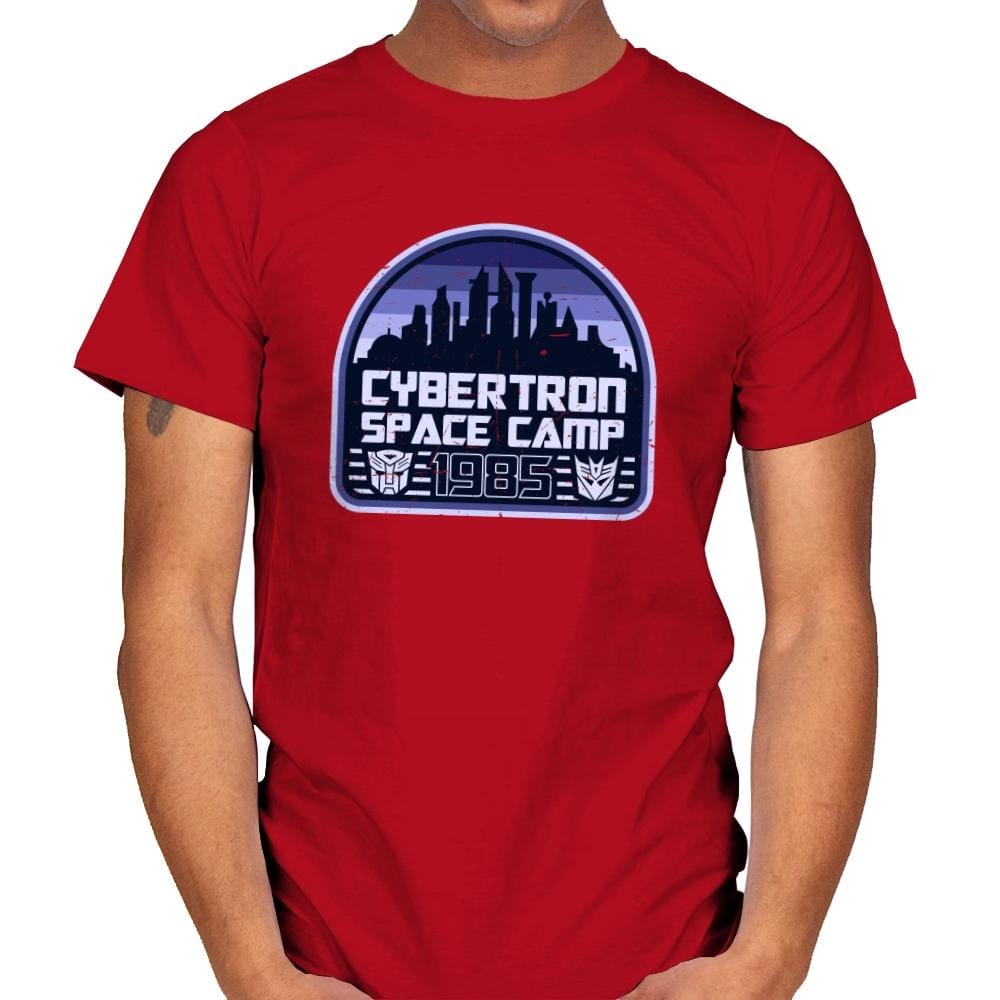 Cybertron Space Camp - Mens T-Shirts RIPT Apparel Small / Red