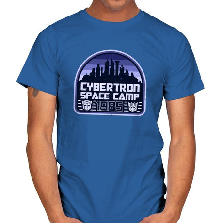 Cybertron Space Camp - Mens T-Shirts RIPT Apparel Small / Royal