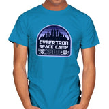 Cybertron Space Camp - Mens T-Shirts RIPT Apparel Small / Sapphire