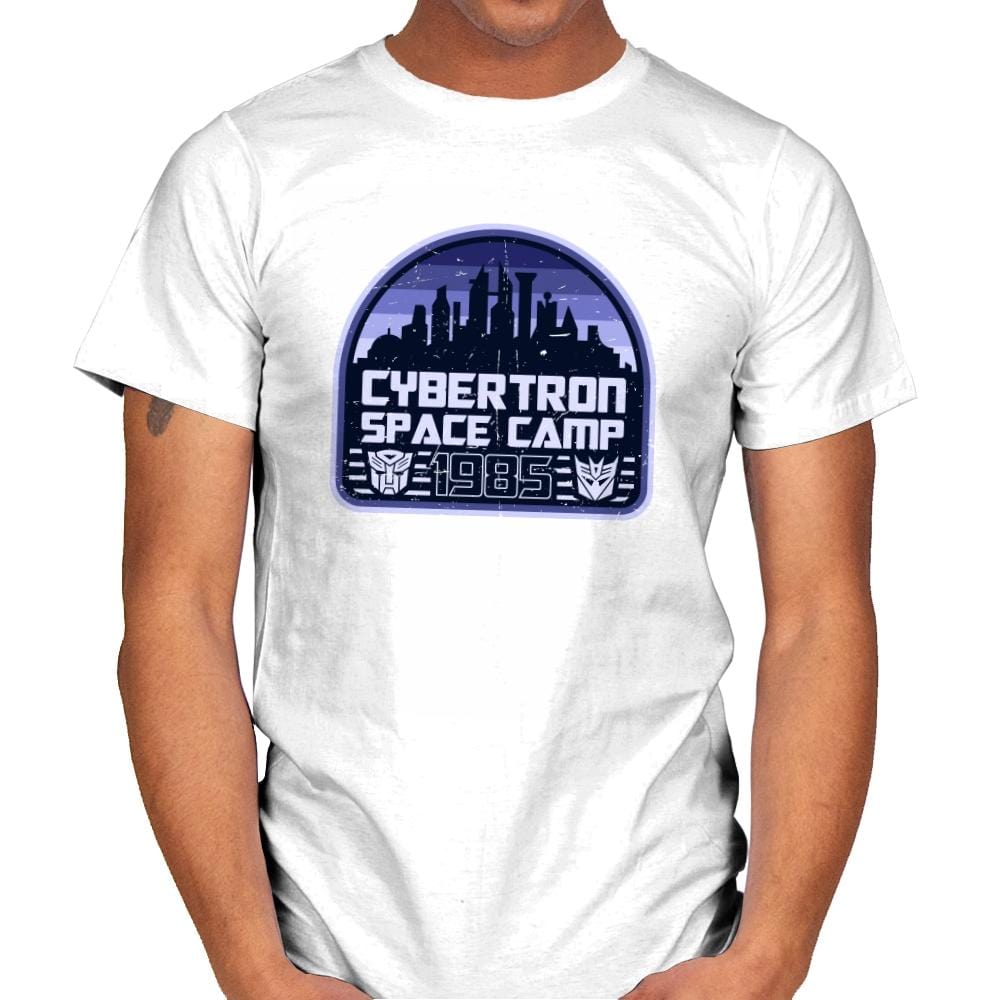 Cybertron Space Camp - Mens T-Shirts RIPT Apparel Small / White