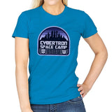 Cybertron Space Camp - Womens T-Shirts RIPT Apparel Small / Sapphire