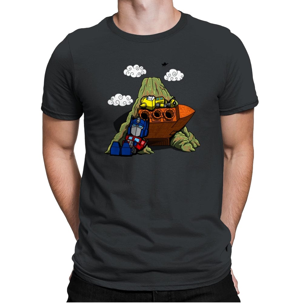 Cybertronian Nuts - Mens Premium T-Shirts RIPT Apparel Small / Heavy Metal
