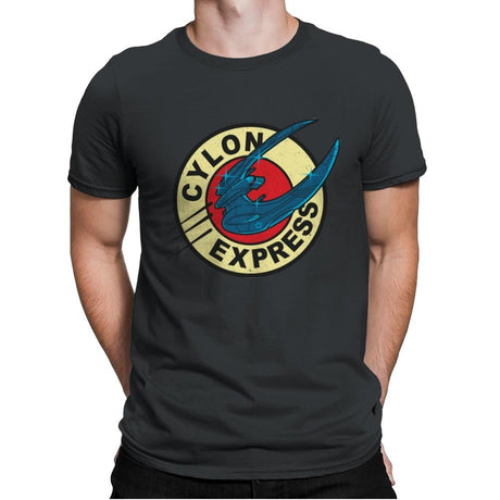 Cylon Express - Mens Premium T-Shirts RIPT Apparel Small / Heavy Metal