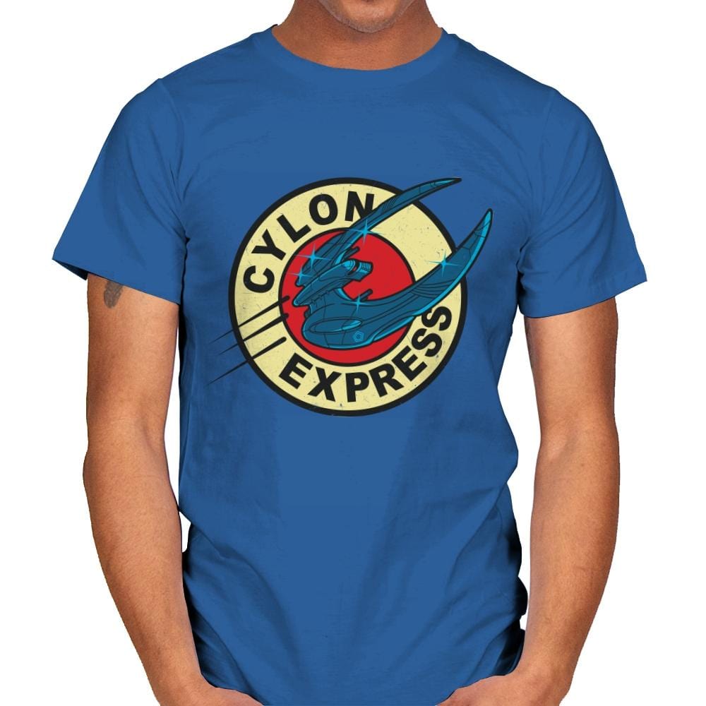 Cylon Express - Mens T-Shirts RIPT Apparel Small / Royal