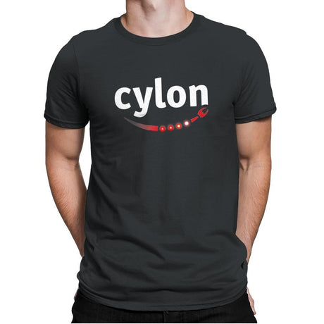 Cylon - Mens Premium T-Shirts RIPT Apparel Small / Heavy Metal