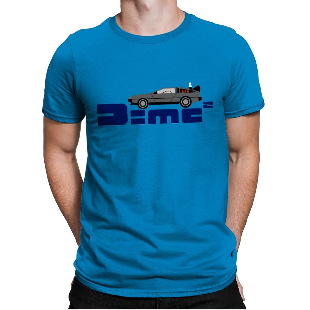 D=MC² - Mens Premium T-Shirts RIPT Apparel Small / Turqouise