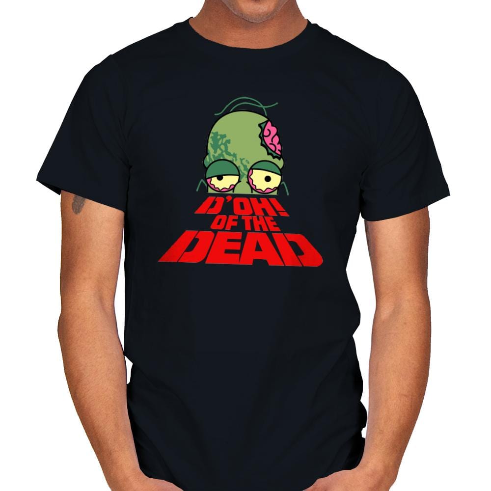 D'oh of the Dead - Mens T-Shirts RIPT Apparel Small / Black