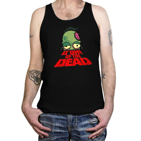 D'oh of the Dead - Tanktop Tanktop RIPT Apparel X-Small / Black