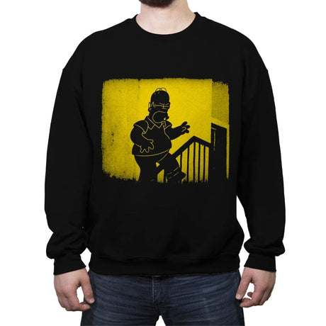 D'ohsferatu - Crew Neck Sweatshirt Crew Neck Sweatshirt RIPT Apparel Small / Black
