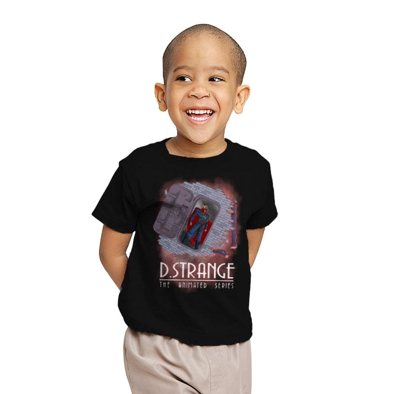 D Strange The Animated Series - Youth T-Shirts RIPT Apparel X-small / Black