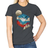 D20 World - Womens T-Shirts RIPT Apparel Small / Charcoal