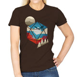 D20 World - Womens T-Shirts RIPT Apparel Small / Dark Chocolate