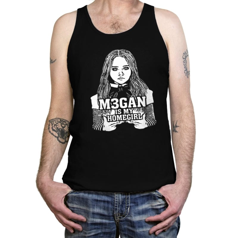 D3adly Homegirl - Tanktop Tanktop RIPT Apparel X-Small / Black