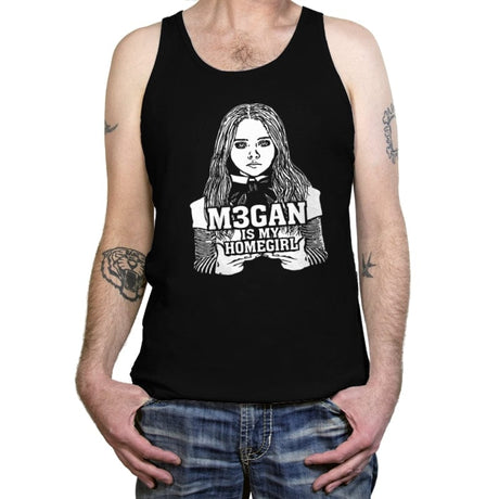 D3adly Homegirl - Tanktop Tanktop RIPT Apparel X-Small / Black