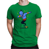 Dabbing Genie, Genie - Mens Premium T-Shirts RIPT Apparel Small / Kelly Green