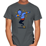 Dabbing Genie, Genie - Mens T-Shirts RIPT Apparel Small / Charcoal