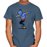 Dabbing Genie, Genie - Mens T-Shirts RIPT Apparel Small / Indigo Blue