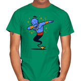 Dabbing Genie, Genie - Mens T-Shirts RIPT Apparel Small / Kelly Green