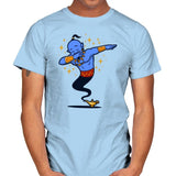 Dabbing Genie, Genie - Mens T-Shirts RIPT Apparel Small / Light Blue