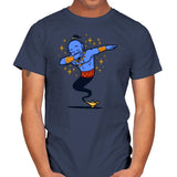 Dabbing Genie, Genie - Mens T-Shirts RIPT Apparel Small / Navy