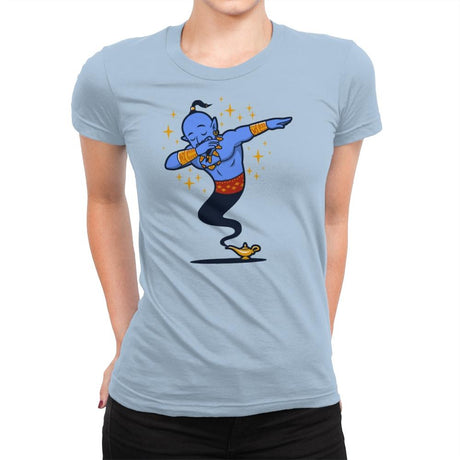 Dabbing Genie, Genie - Womens Premium T-Shirts RIPT Apparel Small / Cancun