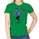 Dabbing Genie, Genie - Womens T-Shirts RIPT Apparel Small / Irish Green