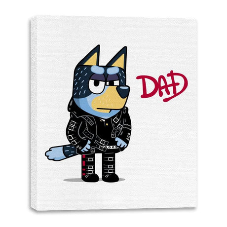 Dad Album! - Canvas Wraps Canvas Wraps RIPT Apparel 16x20 / White