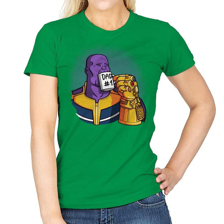 DAD Number 1 - Raffitees - Womens T-Shirts RIPT Apparel Small / Irish Green