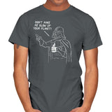 Dad Vader - Mens T-Shirts RIPT Apparel Small / Charcoal