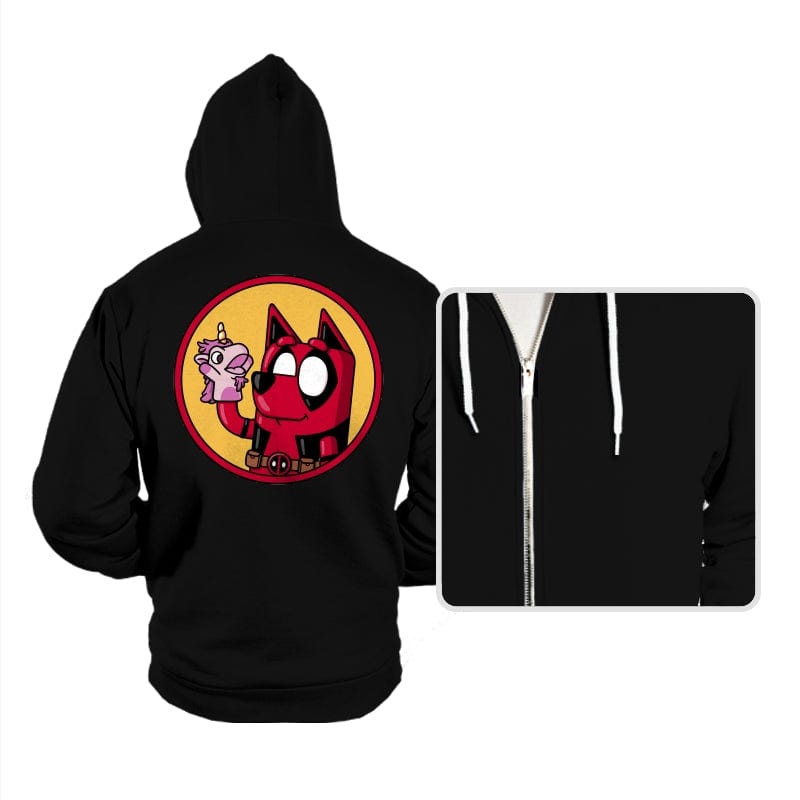 Dadpool! - Hoodies Hoodies RIPT Apparel Small / Black