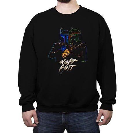Daft Fett - Best Seller - Crew Neck Sweatshirt Crew Neck Sweatshirt RIPT Apparel Small / Black