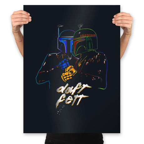 Daft Fett - Best Seller - Prints Posters RIPT Apparel 18x24 / Black