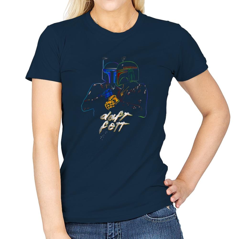 Daft Fett - Best Seller - Womens T-Shirts RIPT Apparel Small / Navy