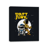 Daft Junk - Canvas Wraps Canvas Wraps RIPT Apparel 11x14 / Black