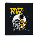 Daft Junk - Canvas Wraps Canvas Wraps RIPT Apparel 16x20 / Black