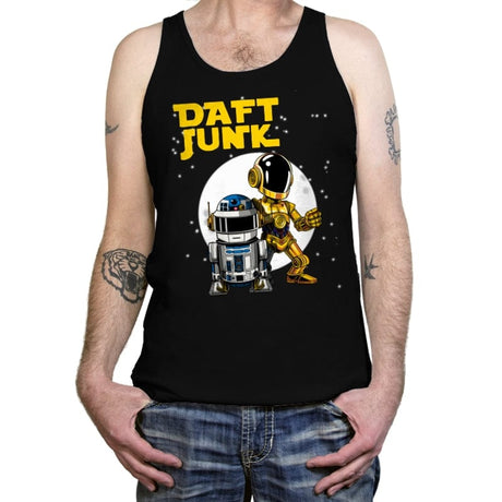 Daft Junk - Tanktop Tanktop RIPT Apparel X-Small / Black