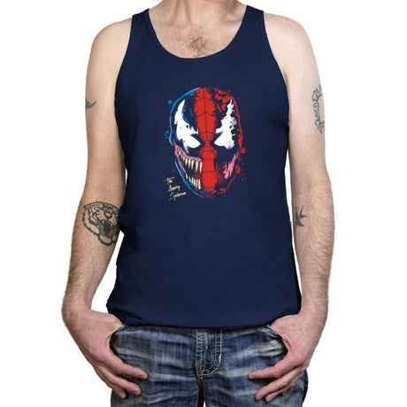 Daft Spider Exclusive - Tanktop Tanktop RIPT Apparel X-Small / Navy