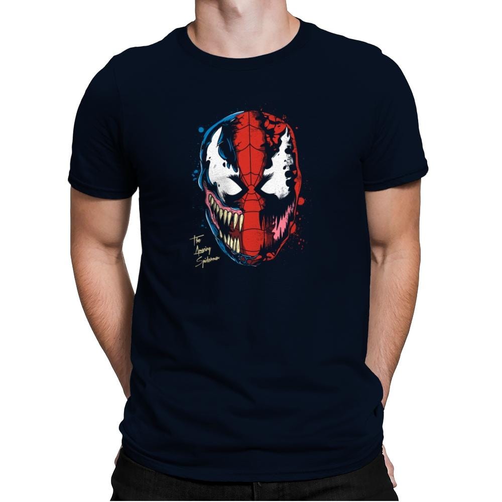 Daft Spider Reprint Exclusive - Mens Premium T-Shirts RIPT Apparel Small / Midnight Navy