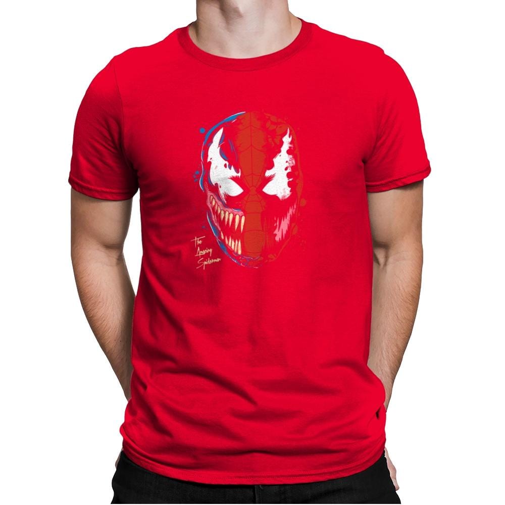 Daft Spider Reprint Exclusive - Mens Premium T-Shirts RIPT Apparel Small / Red