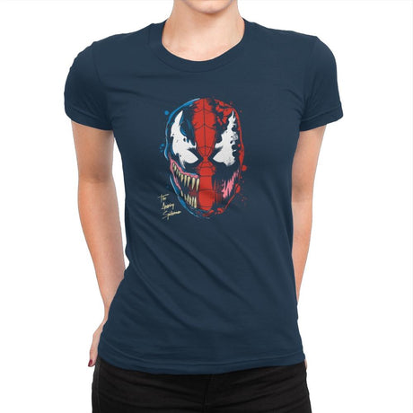 Daft Spider Reprint Exclusive - Womens Premium T-Shirts RIPT Apparel Small / Midnight Navy