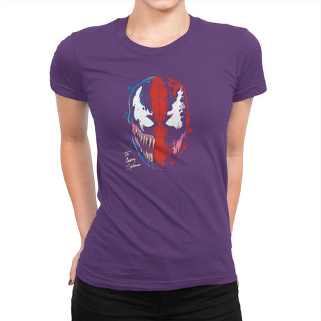 Daft Spider Reprint Exclusive - Womens Premium T-Shirts RIPT Apparel Small / Purple Rush