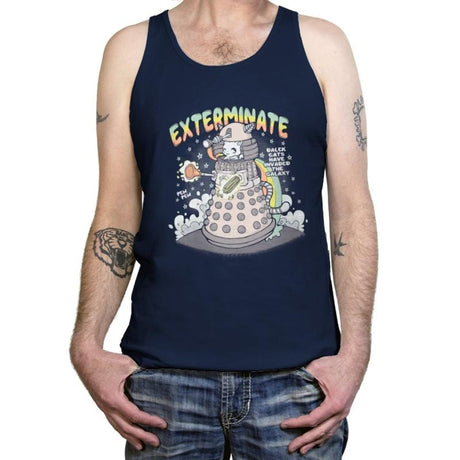 Dalek Cat - Tanktop Tanktop RIPT Apparel