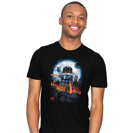 Dalek Kaiju - Mens T-Shirts RIPT Apparel Small / Black