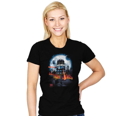 Dalek Kaiju - Womens T-Shirts RIPT Apparel