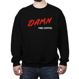 Damn - Crew Neck Sweatshirt Crew Neck Sweatshirt RIPT Apparel