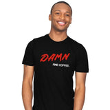 Damn - Mens T-Shirts RIPT Apparel Small / Black