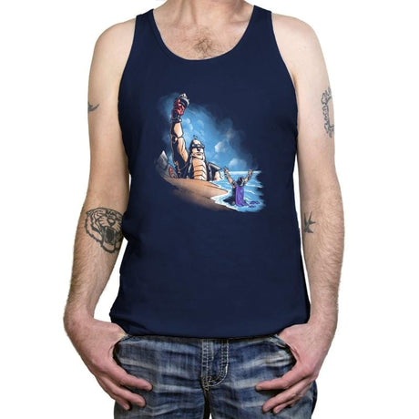 Damn You All to Shell Exclusive - Tanktop Tanktop RIPT Apparel