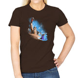 Damn You All to Shell Exclusive - Womens T-Shirts RIPT Apparel Small / Dark Chocolate