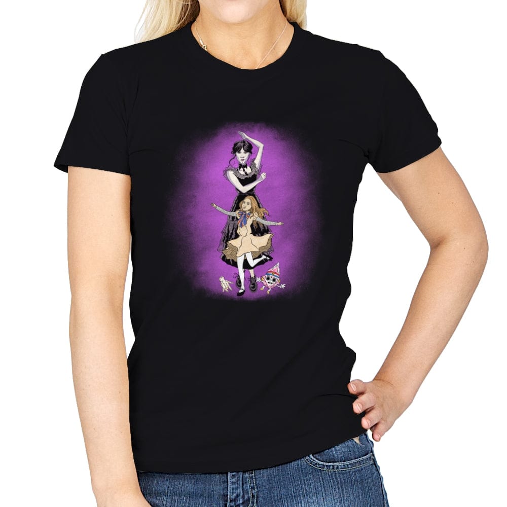 Dancing Scream Queens - Womens T-Shirts RIPT Apparel Small / Black