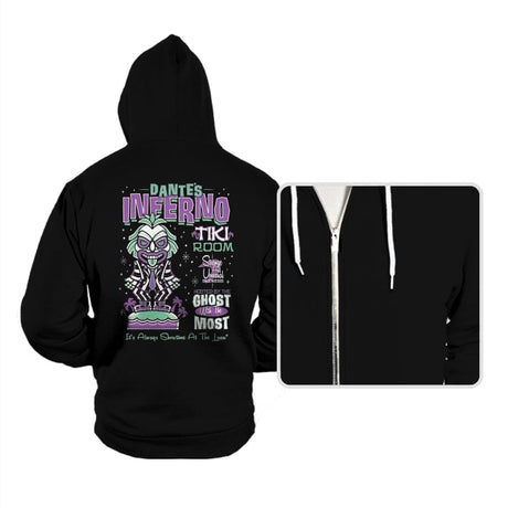 Dante's Tiki Room - Hoodies Hoodies RIPT Apparel Small / Black